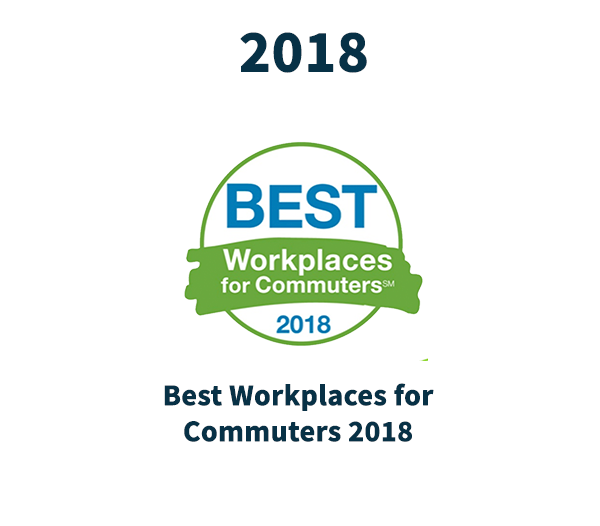 2018 best workplaces for commuters