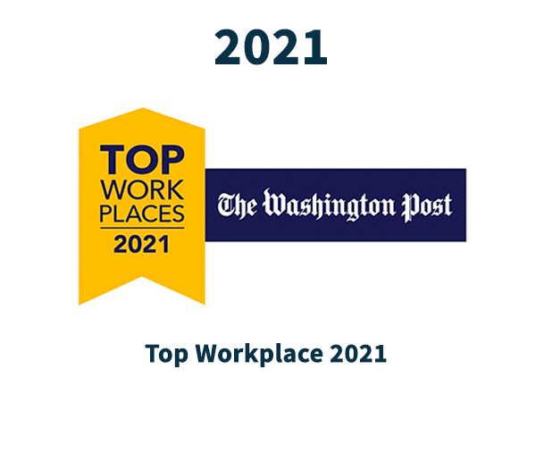 2021 Washington Post Top Places to Work